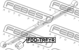 Febest FDD-TRFYR - ODBÓJ RESORU -T- FORD
