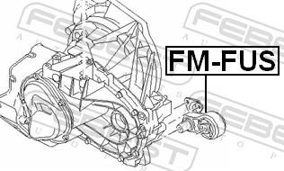 Febest FM-FUS - PODUSZKA SILN.FUSION 02- -L--DOL--MANU-