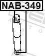 Febest NAB-349 - TULEJA AMORT. -T- NISSAN