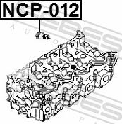 Febest NCP-012 - USZCZELNIACZ PRZEWODU WTRYSK. NAVARA 01-