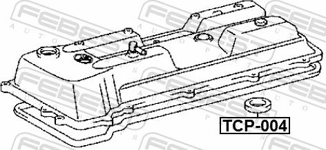 Febest TCP-004 - USZCZELKA SWIECY ZAPL. TOYOTA