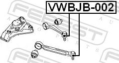 Febest VWBJB-002 - SWORZEN OSLONA -P- AUDI