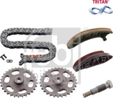 FEBI Bilstein 49571 — Zestaw łańcucha rozrządu