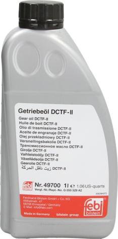 FEBI Bilstein 49700 - OLEJ ATF DCTF-2 DSG 7 1L - ŻÓŁTY FEBI