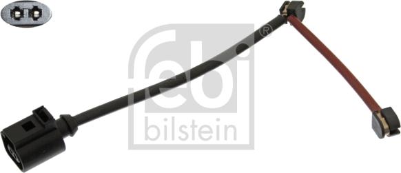 FEBI Bilstein 44549 — Styk ostrzegawczy, zużycie okładzin hamulcowych