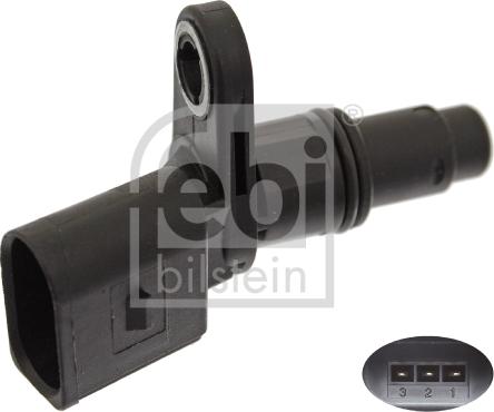 FEBI Bilstein 44360 — Czujnik, pozycja wałka rozrządu
