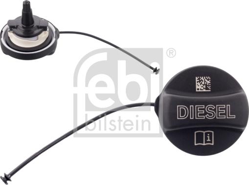 FEBI Bilstein 45549 — Korek wlewu paliwa