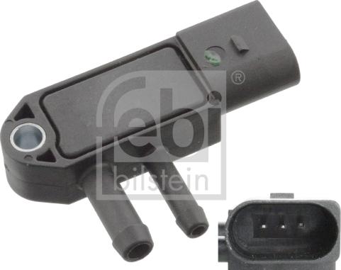 FEBI Bilstein 40766 - CZUJNIK CIŚN. SPALIN VW CADDY 1.9TDI 05-