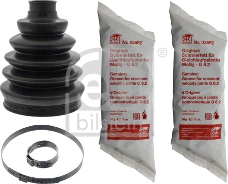 FEBI Bilstein 48827 - OSŁONA PRZEGUBU CITROEN ZEW. 90X27.6X125