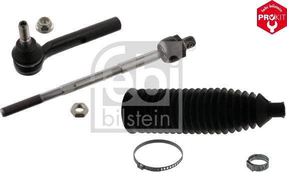 FEBI Bilstein 43731 - DRĄŻEK KIER. OPEL ASTRA H 04-14 LE Z KOŃCÓWKĄ I OSŁONĄ