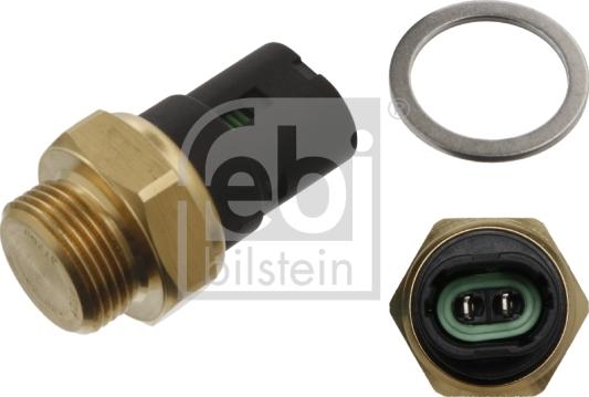 FEBI Bilstein 09746 — Przełącznik termiczny, wentylator chłodnicy