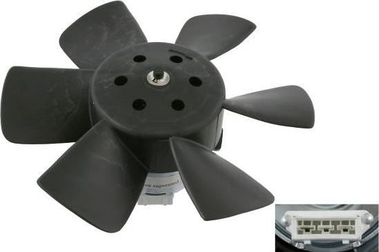 FEBI Bilstein 06989 — Wentylator, chłodzenie silnika