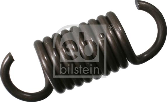 FEBI Bilstein 02501 — Sprężyna, hamulcowy klocek cierny