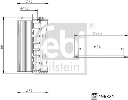 FEBI Bilstein 196321 — Filtr hydrauliczny, automatyczna skrzynia biegów
