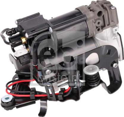 FEBI Bilstein 196282 - KOMPRESOR ZAWIESZENIA PNEUMATYCZNEGO BMW 5 G31. 6 GRAN TURISMO G32 2.0-3.0H 03.17- Z RAMĄ