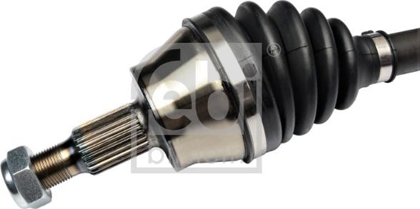FEBI Bilstein 192889 - PÓŁOŚ DB W169-W245 LE 605MM