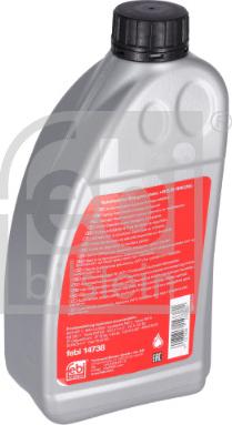 FEBI Bilstein 14738 - OLEJ ATF 1L - MB 236.11 - TL 521 62 - LT 71141 LA 2634 - VAG - ŻÓŁTY FEBI