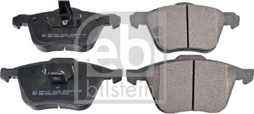 FEBI Bilstein 16504 — Zestaw klocków hamulcowych, hamulce tarczowe