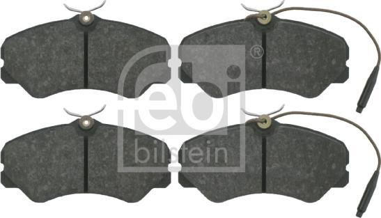 FEBI Bilstein 16049 — Zestaw klocków hamulcowych, hamulce tarczowe