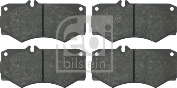 FEBI Bilstein 16033 — Zestaw klocków hamulcowych, hamulce tarczowe