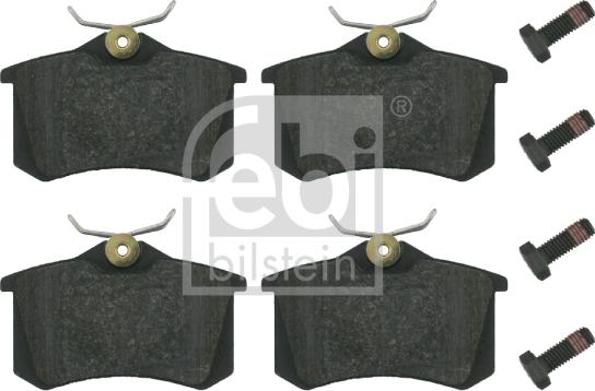 FEBI Bilstein 16344 - Zestaw klocków hamulcowych, hamulce tarczowe