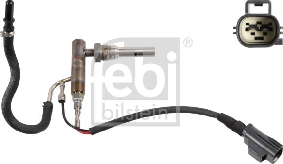 FEBI Bilstein 109034 — Wtryskiwacz, regeneracja filtra sadzy / cząstek stałych