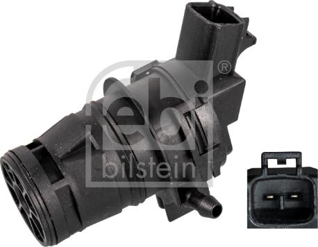 FEBI Bilstein 109275 — Pompa spryskiwacza, spryskiwacz szyby czołowej