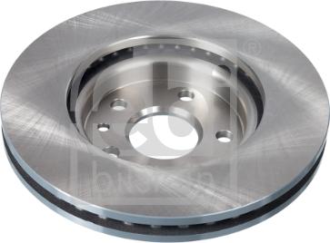 FEBI Bilstein 104857 - Tarcza hamulcowa