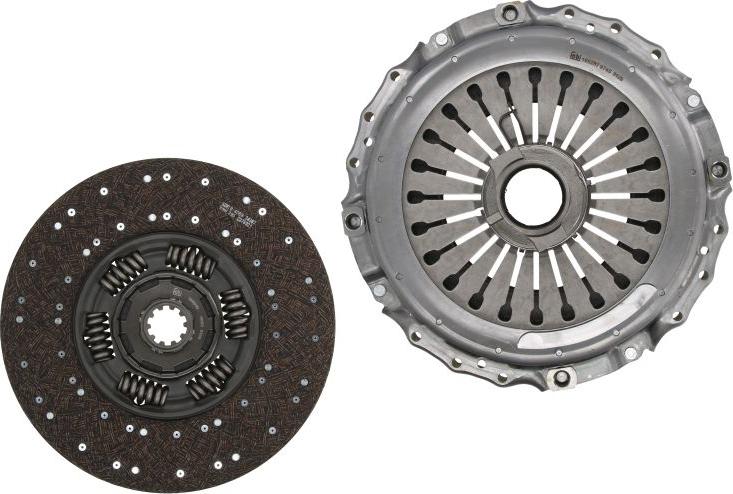 FEBI Bilstein 105204 — Zestaw sprzęgieł