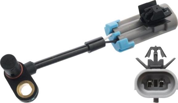 FEBI Bilstein 106652 — Czujnik, prędkość obrotowa koła