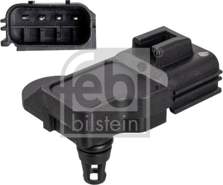 FEBI Bilstein 106080 — Czujnik, ciśnienie w kolektorze dolotowym