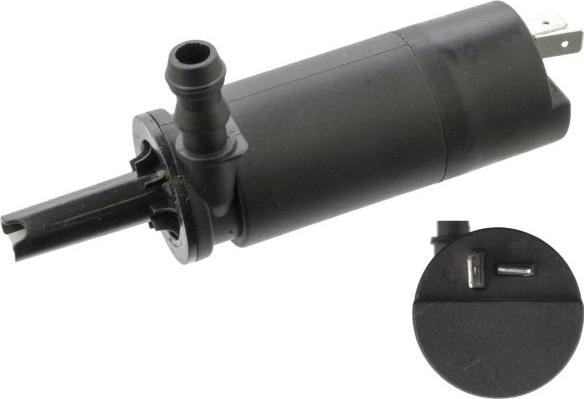 FEBI Bilstein 106198 — Pompa płynu spryskiwacza, spryskiwacz przednich reflektorów