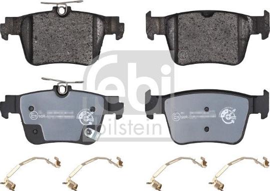 FEBI Bilstein 1004624 — Zestaw klocków hamulcowych, hamulce tarczowe