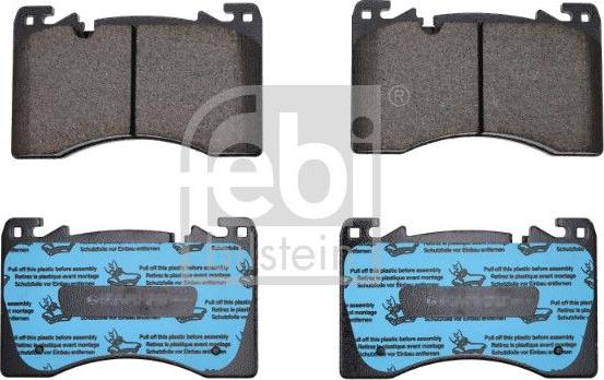 FEBI Bilstein 1003962 — Zestaw klocków hamulcowych, hamulce tarczowe