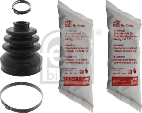 FEBI Bilstein 100212 - OSŁONA PRZEGUBU CITROEN WEW. BERLINGO-C3-DS3 87X20X66