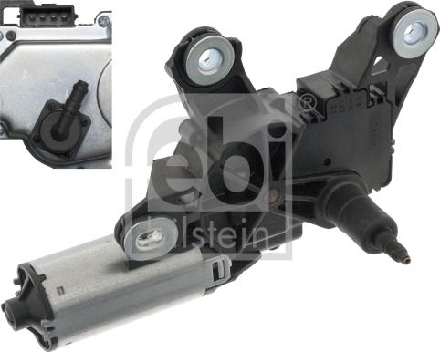 FEBI Bilstein 100735 - SILNIK WYCIERACZEK AUDI A3.A4.Q5.Q7 04.01-05.17 TYŁ