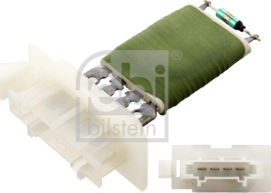 FEBI Bilstein 102584 — Opornik, wentylator wewnętrzny