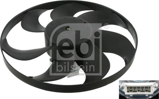 FEBI Bilstein 10279 — Wentylator, chłodzenie silnika
