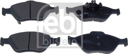 FEBI Bilstein 116402 — Zestaw klocków hamulcowych, hamulce tarczowe