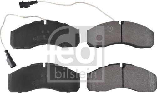 FEBI Bilstein 116407 — Zestaw klocków hamulcowych, hamulce tarczowe