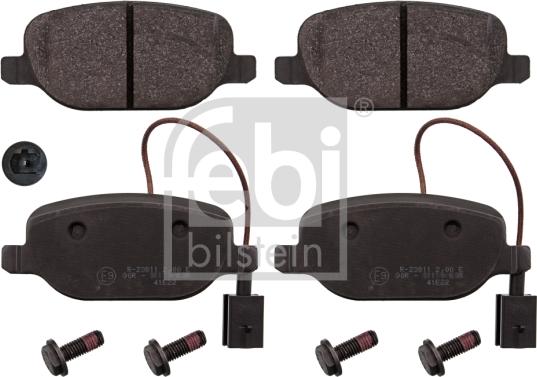 FEBI Bilstein 116002 — Zestaw klocków hamulcowych, hamulce tarczowe
