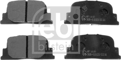 FEBI Bilstein 116356 — Zestaw klocków hamulcowych, hamulce tarczowe