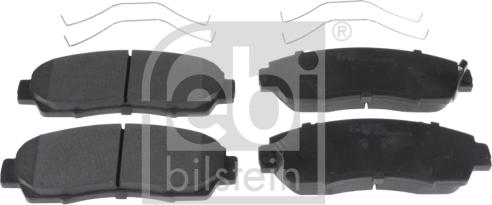FEBI Bilstein 116316 — Zestaw klocków hamulcowych, hamulce tarczowe
