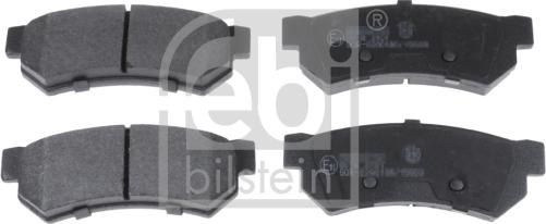 FEBI Bilstein 116330 — Zestaw klocków hamulcowych, hamulce tarczowe