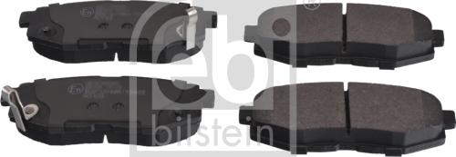 FEBI Bilstein 116338 — Zestaw klocków hamulcowych, hamulce tarczowe