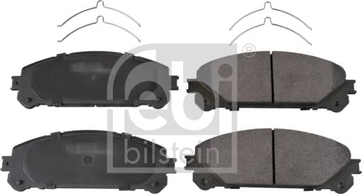 FEBI Bilstein 116373 — Zestaw klocków hamulcowych, hamulce tarczowe