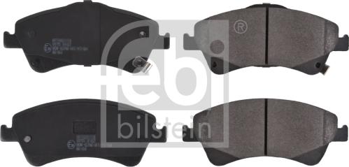 FEBI Bilstein 116297 — Zestaw klocków hamulcowych, hamulce tarczowe