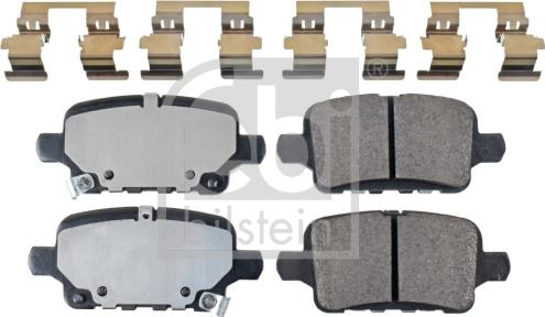 FEBI Bilstein 116249 — Zestaw klocków hamulcowych, hamulce tarczowe