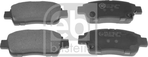 FEBI Bilstein 116271 — Zestaw klocków hamulcowych, hamulce tarczowe