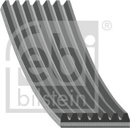 FEBI Bilstein 184507 — Pasek klinowy wielorowkowy